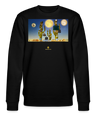 Sweatshirt Terre de luxe - Graphartixry - noir