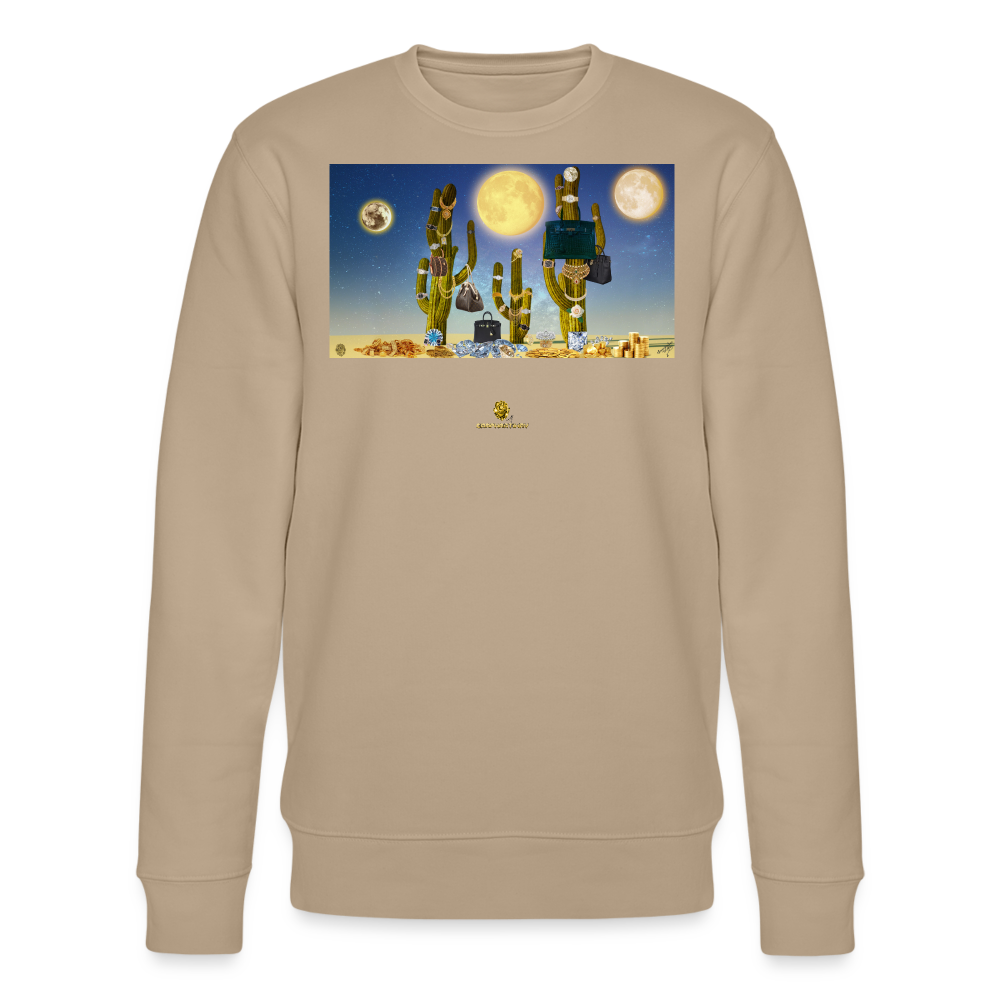 Sweatshirt Terre de luxe - Graphartixry - beige