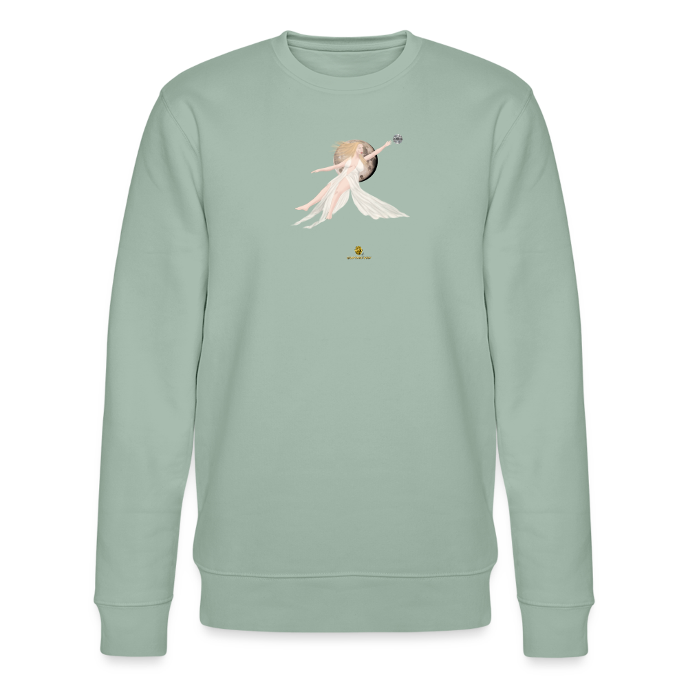 Sweatshirt Femme en terre de luxe - Graphartixry - vert de gris clair