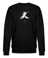 Sweatshirt Femme en terre de luxe - Graphartixry - noir