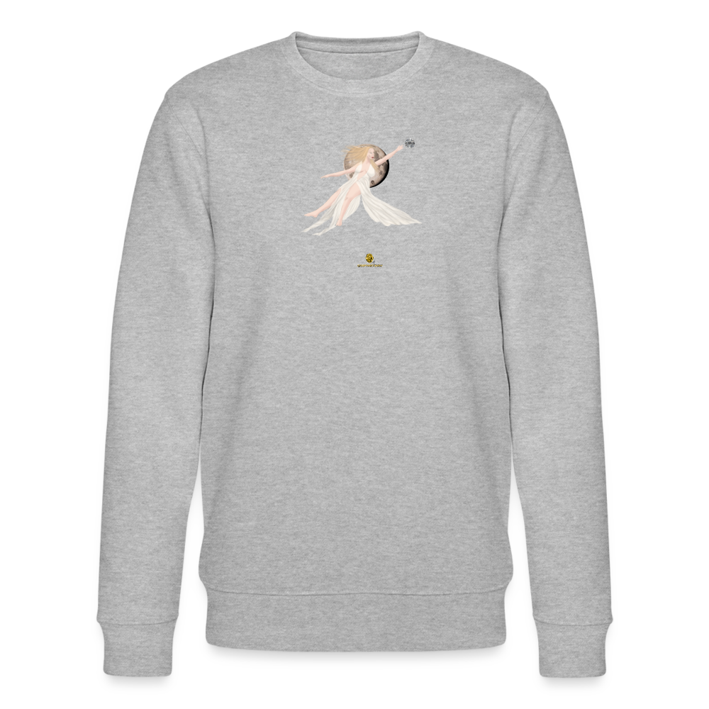 Sweatshirt Femme en terre de luxe - Graphartixry - gris chiné