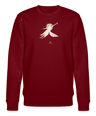 Sweatshirt Femme en terre de luxe - Graphartixry - bordeaux