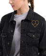 Love Currency Unisex Denim jacket - Graphartixry - baseball cap, unisex pullover hoodie, graphic tees, long hooded sweatshirt, eco friendly bomber jacket, unisex denim jacket, Crossbody Bag, hard case for iPhone, rubber case for airpods, case for Samsung -  Graphartixry