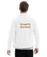 Integrity Currency Unisex denim jacket - Graphartixry - baseball cap, unisex pullover hoodie, graphic tees, long hooded sweatshirt, eco friendly bomber jacket, unisex denim jacket, Crossbody Bag, hard case for iPhone, rubber case for airpods, case for Samsung -  Graphartixry