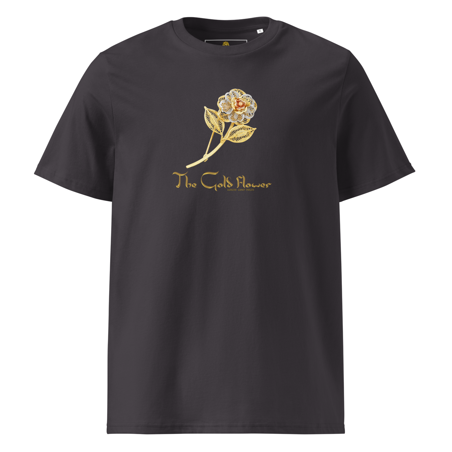 Golf Flower Unisex Organic Cotton T-Shirt