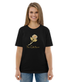 Golf Flower Unisex Organic Cotton T-Shirt