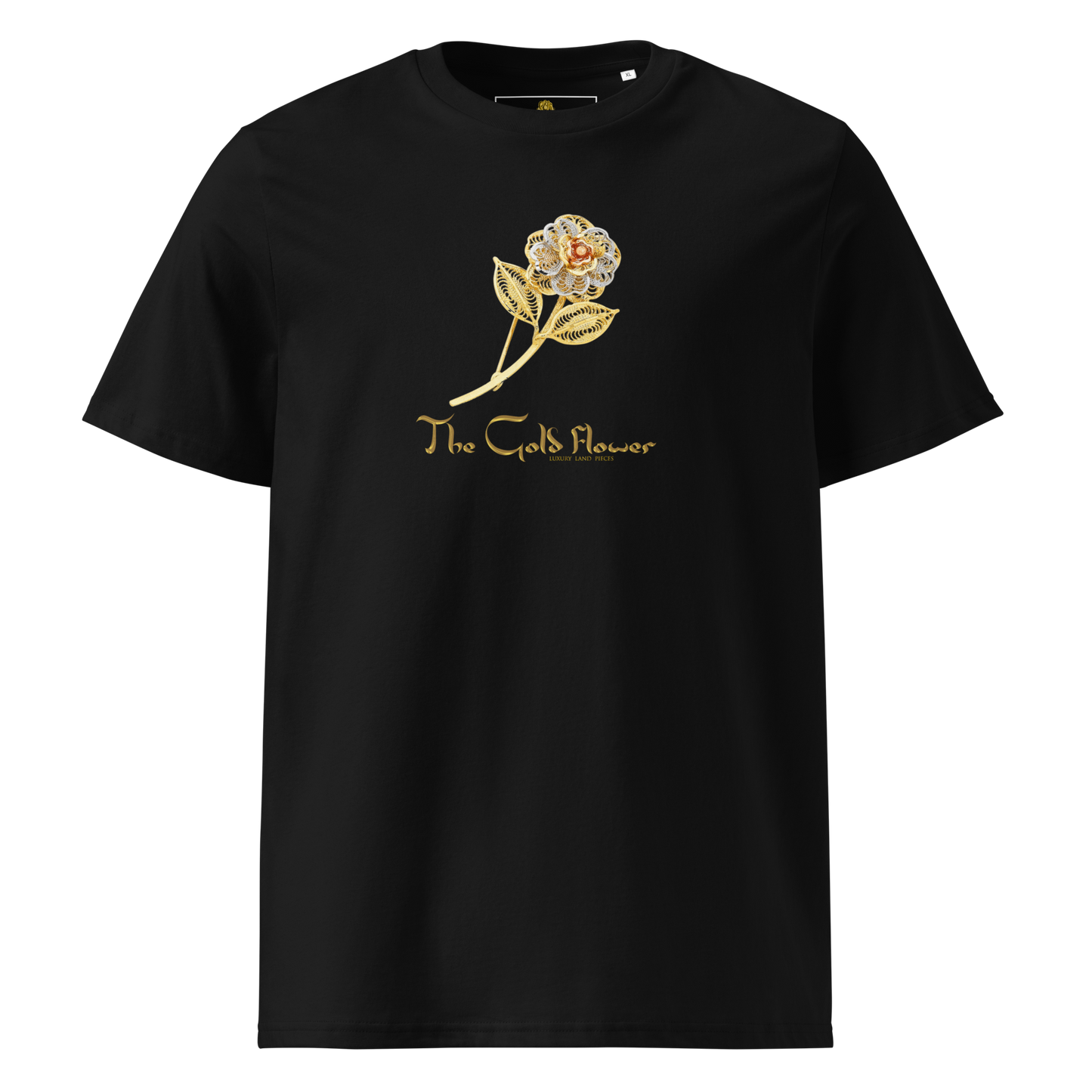 Golf Flower Unisex Organic Cotton T-Shirt
