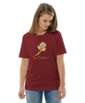 Golf Flower Unisex Organic Cotton T-Shirt