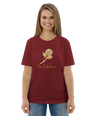 Golf Flower Unisex Organic Cotton T-Shirt