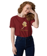 Golf Flower Unisex Organic Cotton T-Shirt