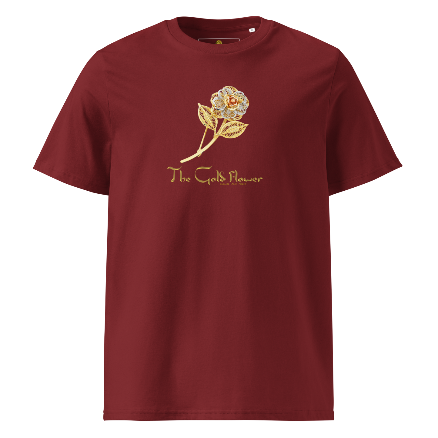 Golf Flower Unisex Organic Cotton T-Shirt