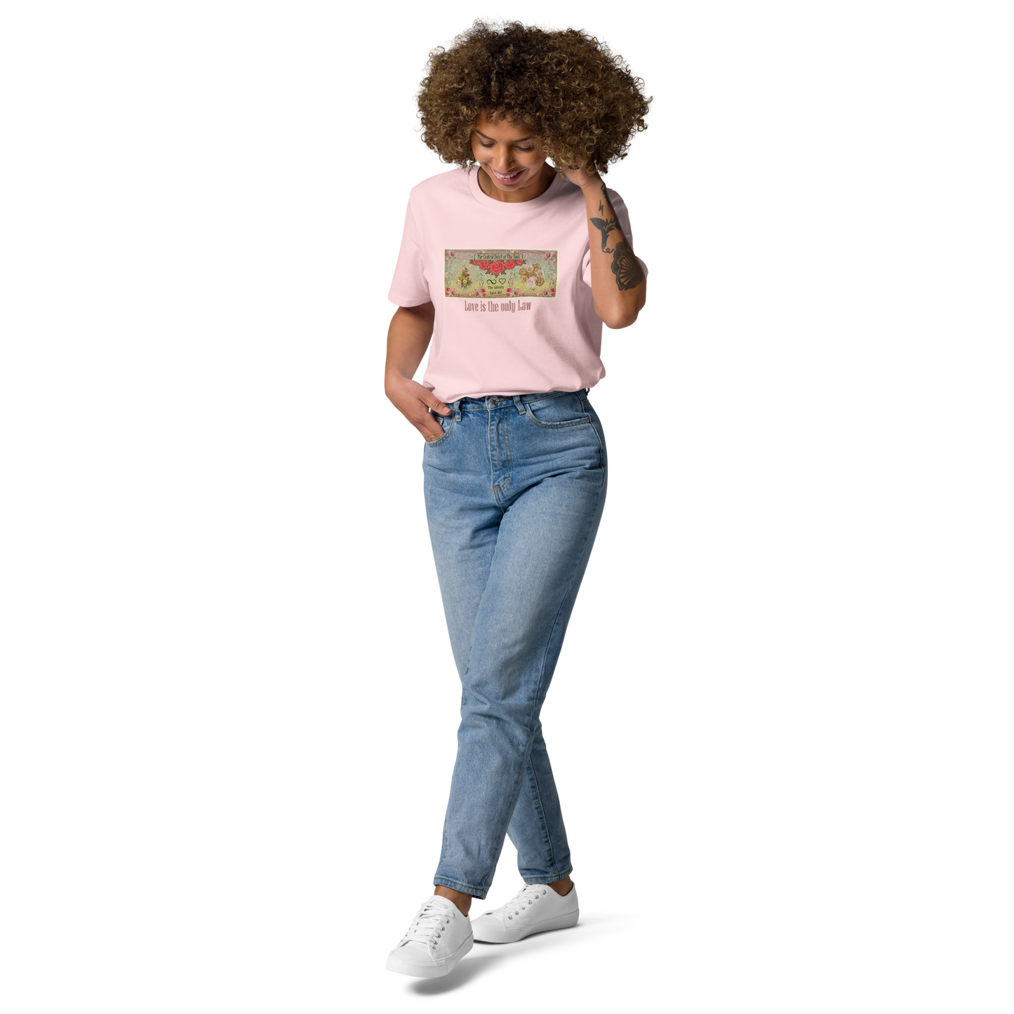 Love Bill Note Unisex Organic Cotton T-Shirt