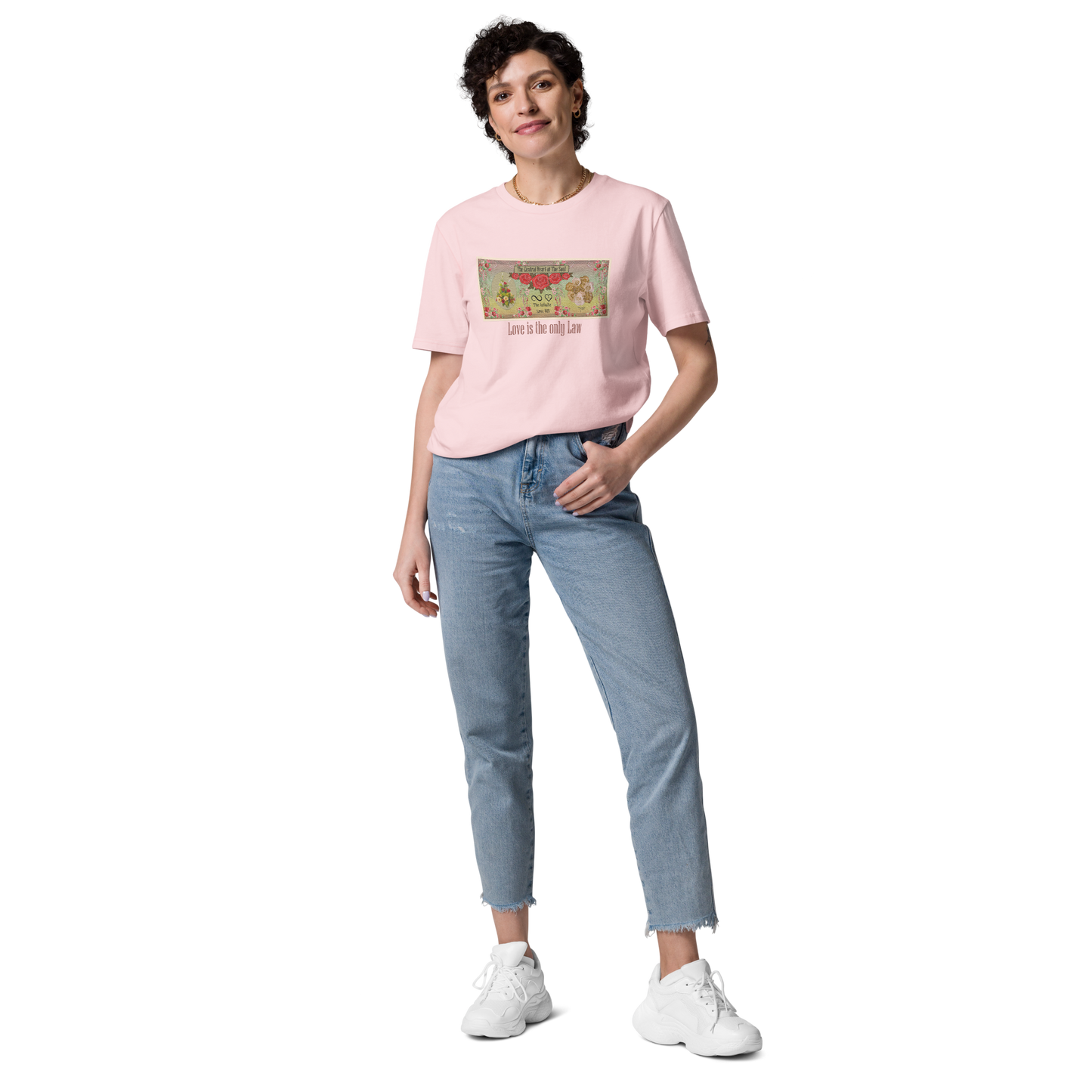 Love Bill Note Unisex Organic Cotton T-Shirt