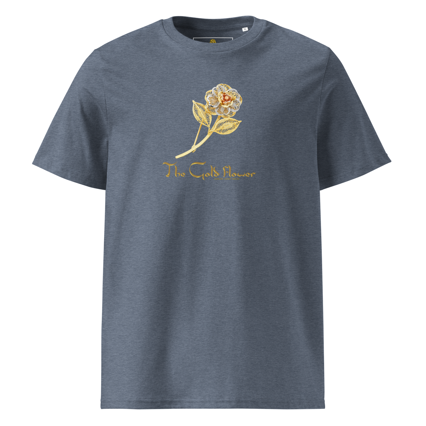 Golf Flower Unisex Organic Cotton T-Shirt