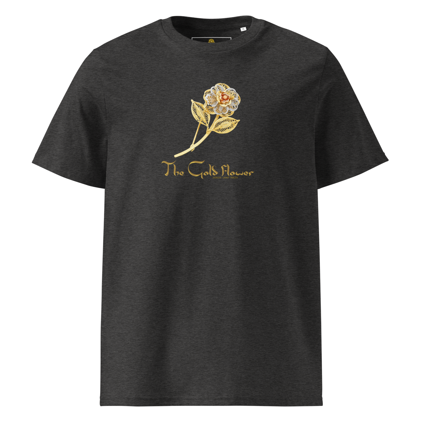 Golf Flower Unisex Organic Cotton T-Shirt