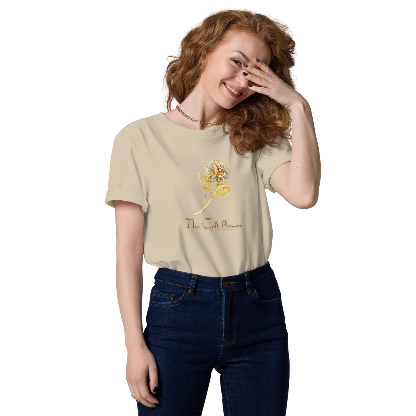 Golf Flower Unisex Organic Cotton T-Shirt