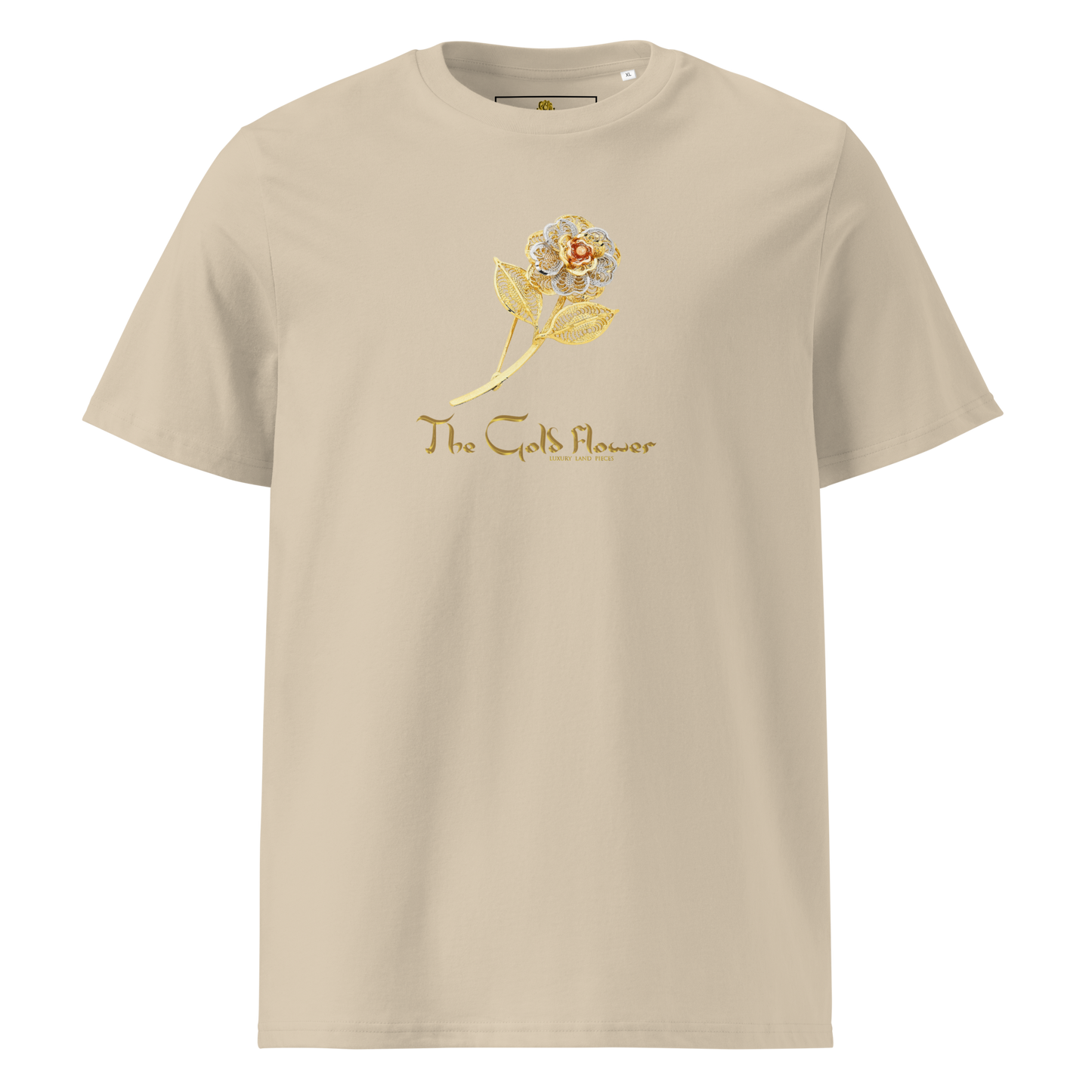 Golf Flower Unisex Organic Cotton T-Shirt