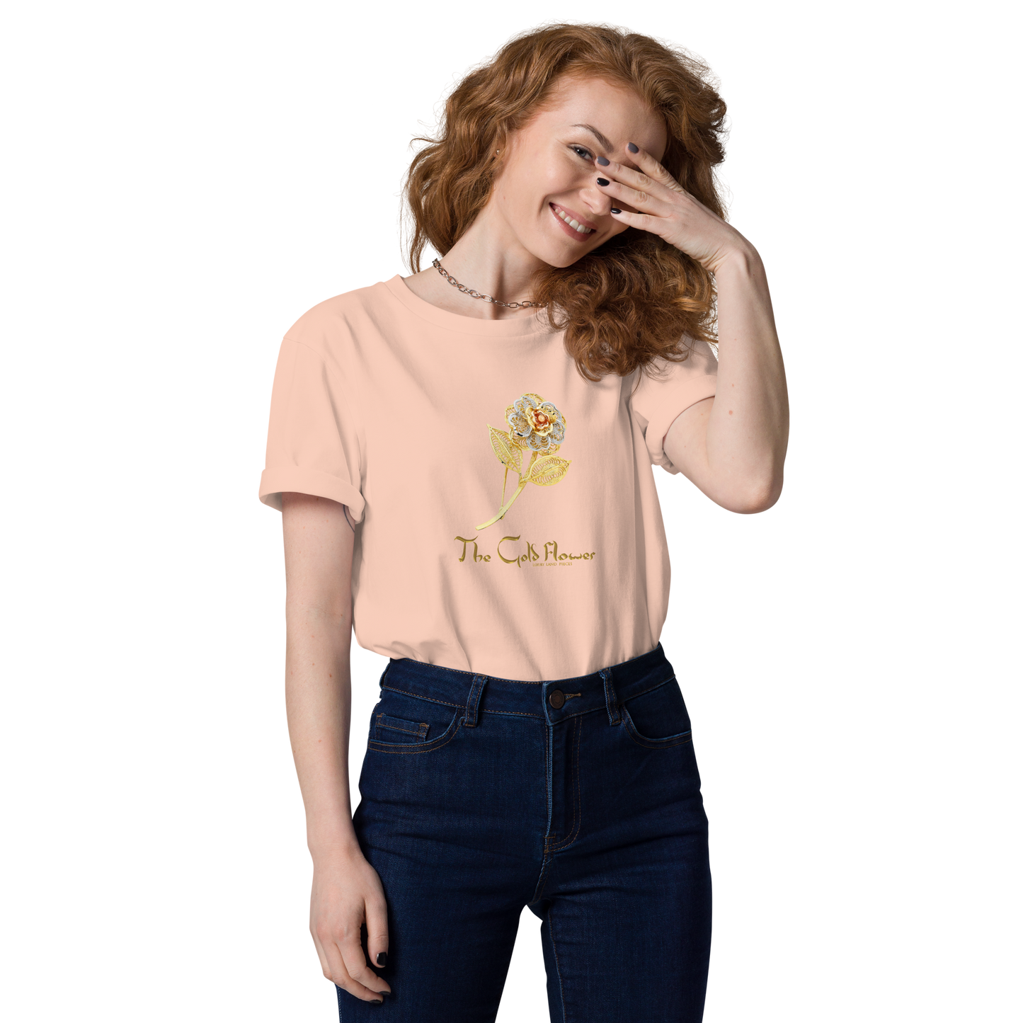Golf Flower Unisex Organic Cotton T-Shirt
