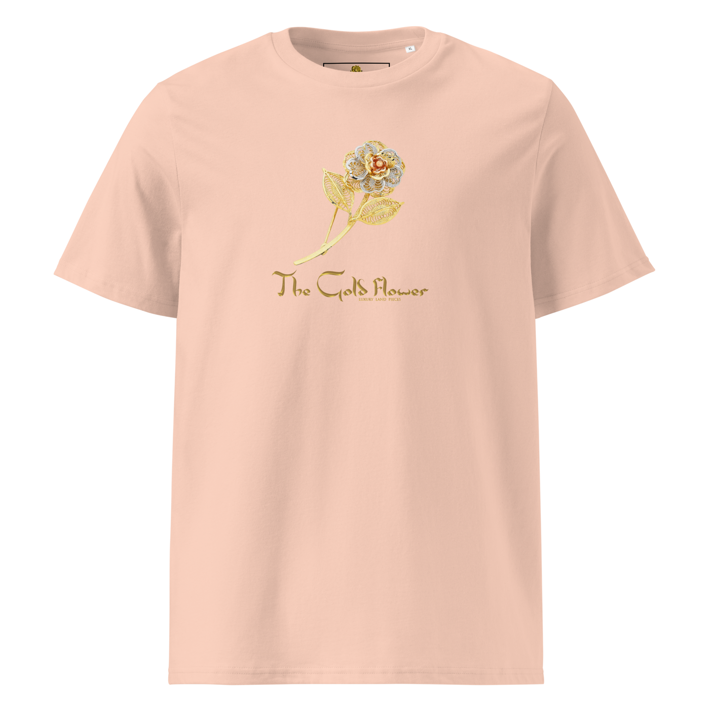 Golf Flower Unisex Organic Cotton T-Shirt