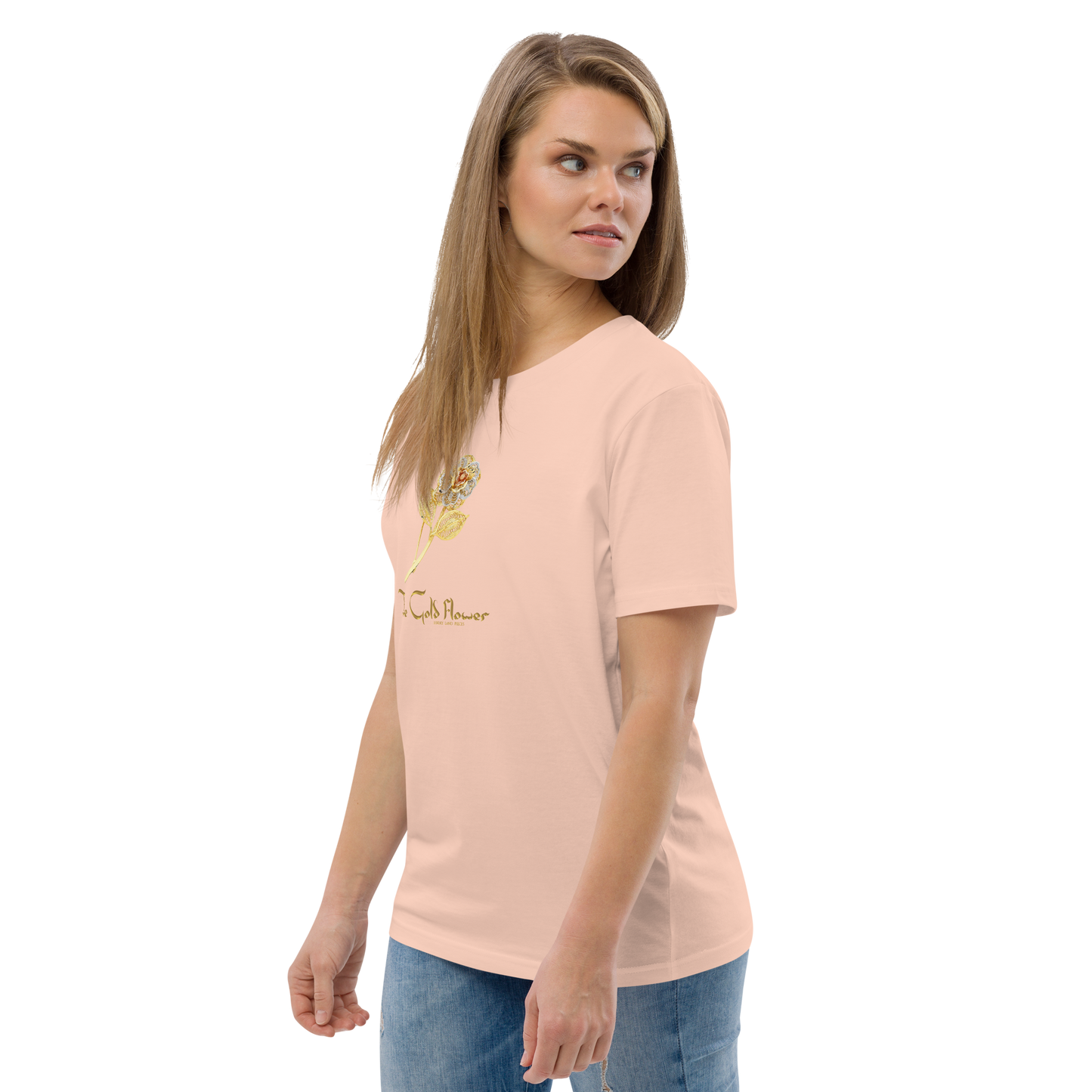 Golf Flower Unisex Organic Cotton T-Shirt