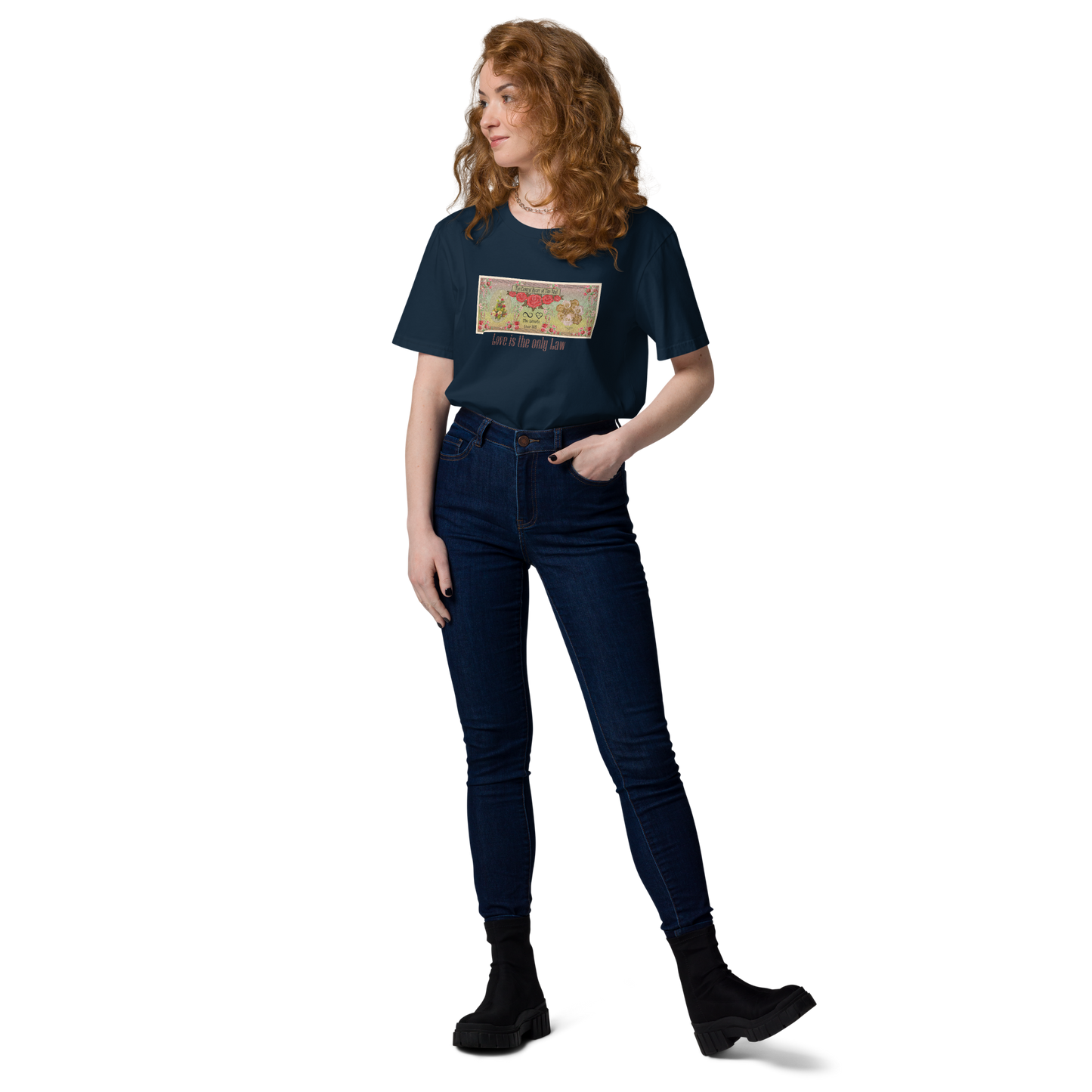 Love Bill Note Unisex Organic Cotton T-Shirt