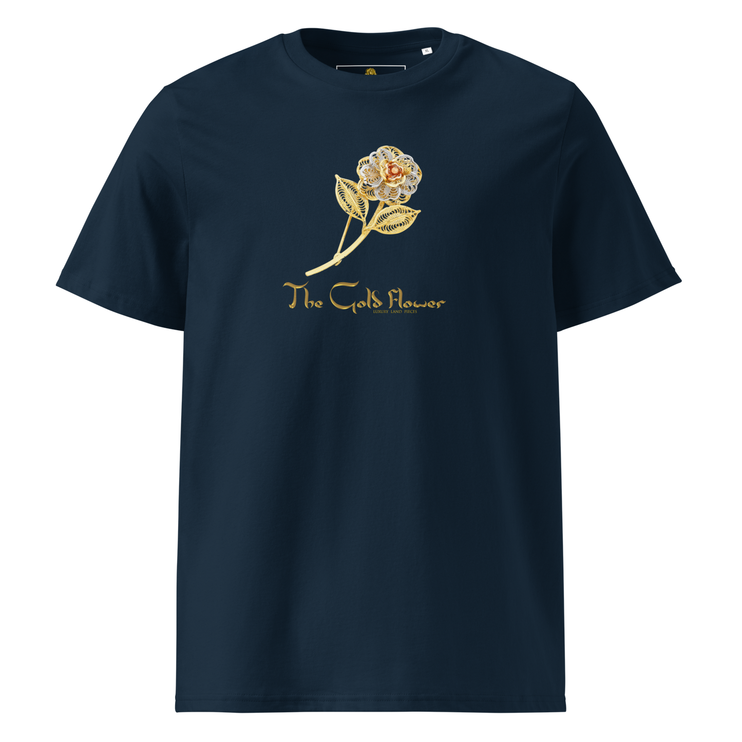 Golf Flower Unisex Organic Cotton T-Shirt