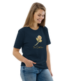 Golf Flower Unisex Organic Cotton T-Shirt