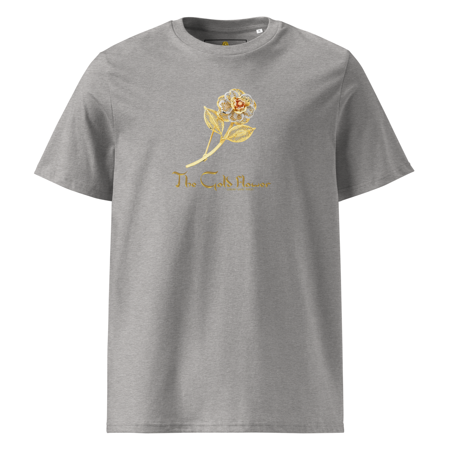 Golf Flower Unisex Organic Cotton T-Shirt