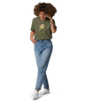 Golf Flower Unisex Organic Cotton T-Shirt