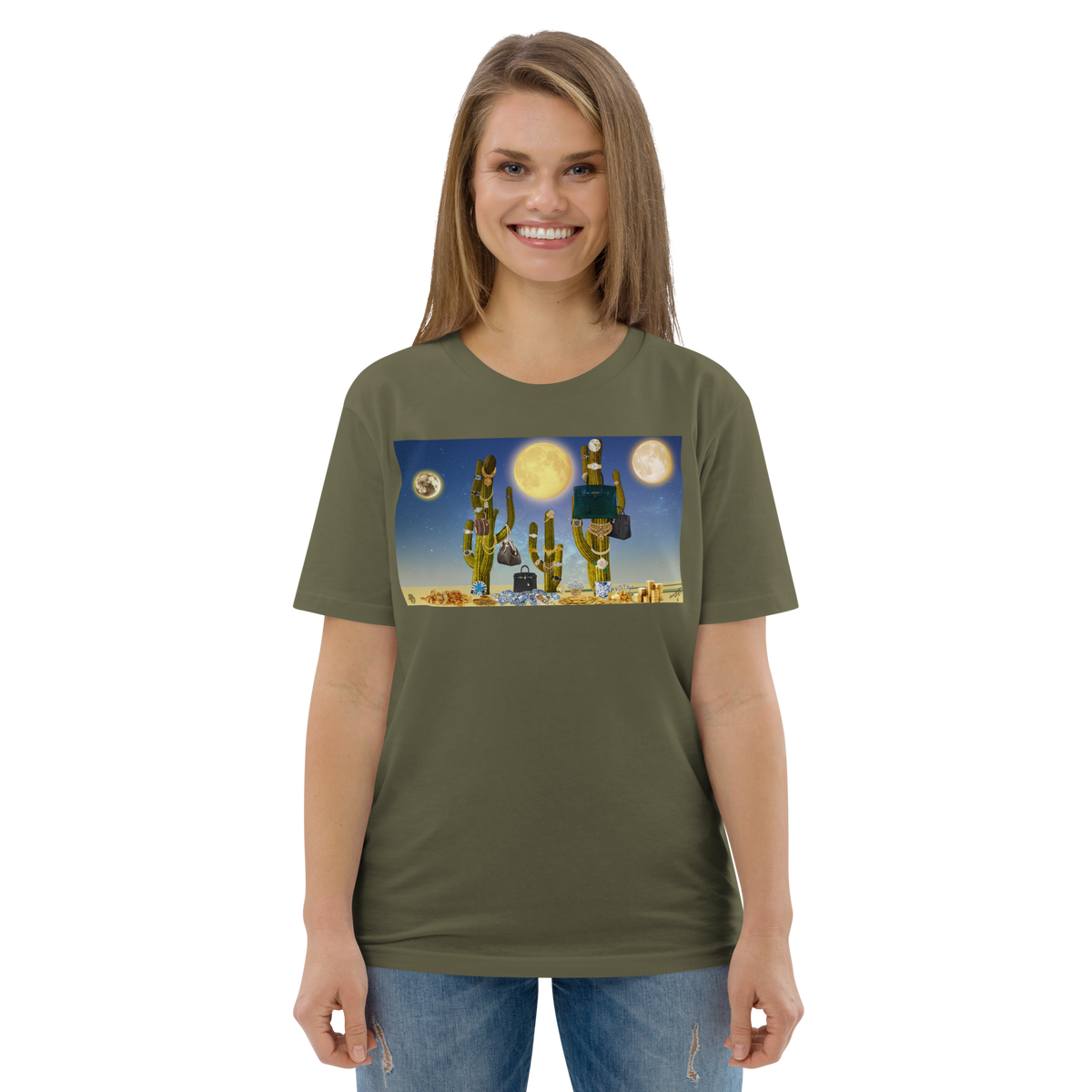 Luxury Land Unisex Organic Cotton T-Shirt