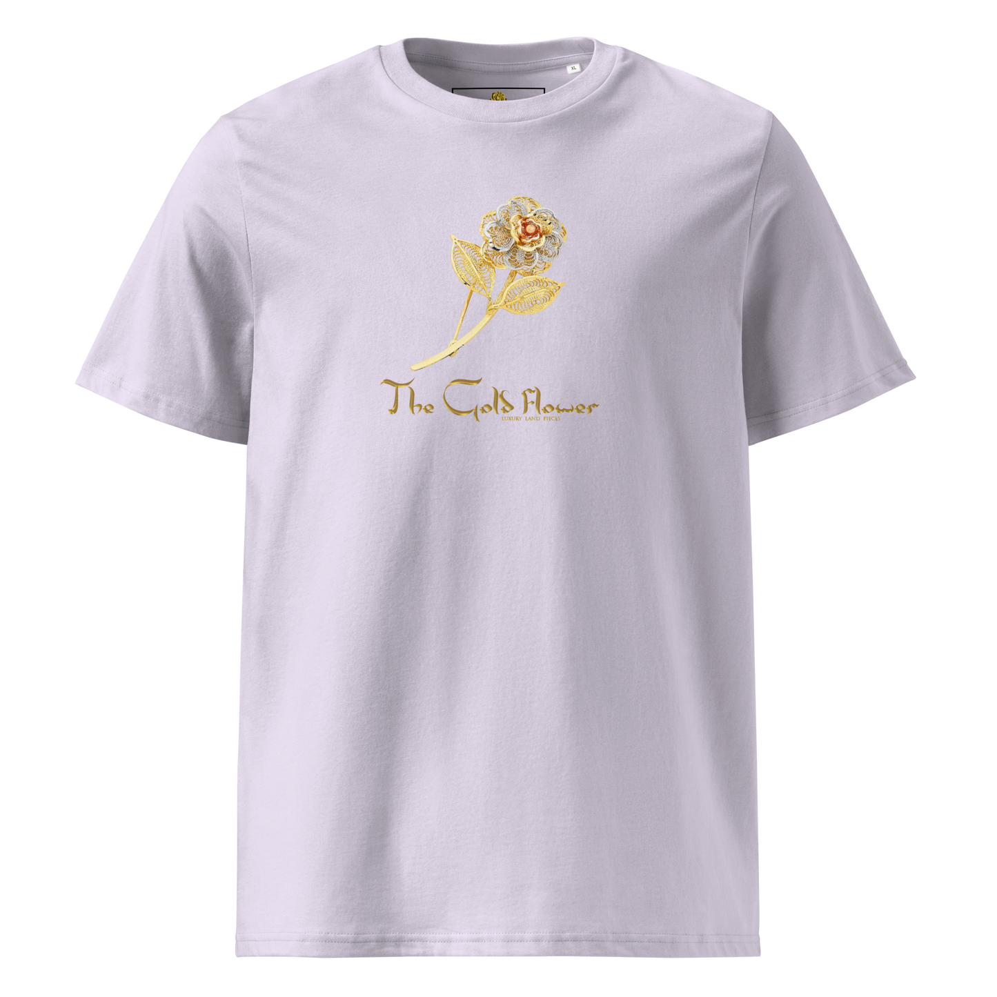 Golf Flower Unisex Organic Cotton T-Shirt
