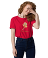 Golf Flower Unisex Organic Cotton T-Shirt