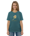 Golf Flower Unisex Organic Cotton T-Shirt