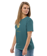 Golf Flower Unisex Organic Cotton T-Shirt