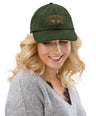 Lion Head Corduroy Cap - Graphartixry - baseball cap, unisex pullover hoodie, graphic tees, long hooded sweatshirt, eco friendly bomber jacket, unisex denim jacket, Crossbody Bag, hard case for iPhone, rubber case for airpods, case for Samsung -  Graphartixry