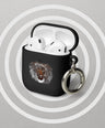 Rubber case for AirPods® Lion head - Graphartixry - baseball cap, unisex pullover hoodie, graphic tees, long hooded sweatshirt, eco friendly bomber jacket, unisex denim jacket, Crossbody Bag, hard case for iPhone, rubber case for airpods, case for Samsung -  Graphartixry