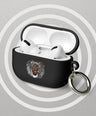 Rubber case for AirPods® Lion head - Graphartixry - baseball cap, unisex pullover hoodie, graphic tees, long hooded sweatshirt, eco friendly bomber jacket, unisex denim jacket, Crossbody Bag, hard case for iPhone, rubber case for airpods, case for Samsung -  Graphartixry