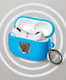 Rubber case for AirPods® Lion head - Graphartixry - baseball cap, unisex pullover hoodie, graphic tees, long hooded sweatshirt, eco friendly bomber jacket, unisex denim jacket, Crossbody Bag, hard case for iPhone, rubber case for airpods, case for Samsung -  Graphartixry
