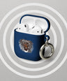 Rubber case for AirPods® Lion head - Graphartixry - baseball cap, unisex pullover hoodie, graphic tees, long hooded sweatshirt, eco friendly bomber jacket, unisex denim jacket, Crossbody Bag, hard case for iPhone, rubber case for airpods, case for Samsung -  Graphartixry